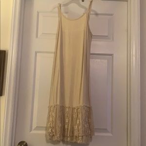 Tan/Beige Shirt/Dress Extender